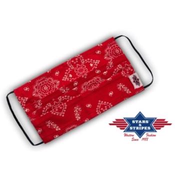 Face Mask - Country Style - Red